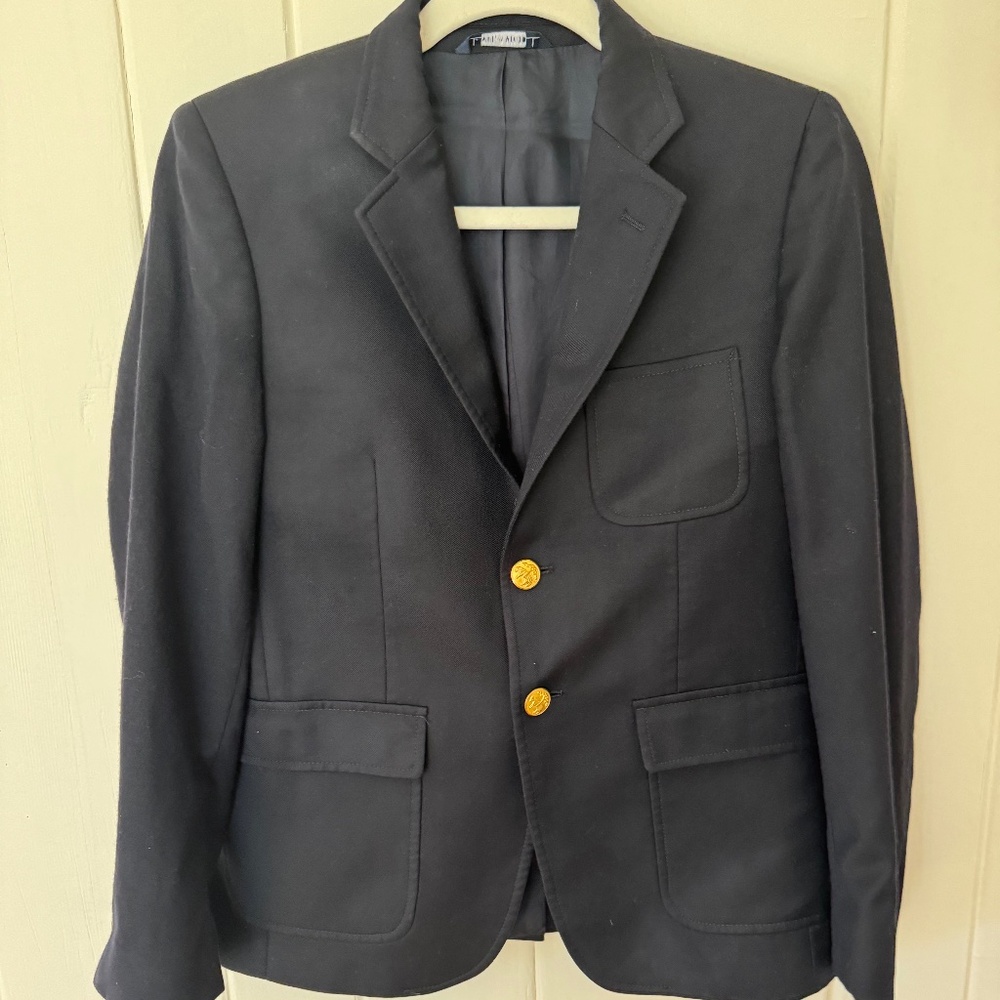 Brooks Brothers Boys Prep Two Button Blazer Size 14